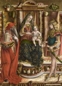 La Madonna della Rondine Svalens Madonna, efter 1490