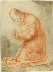 Kristus på knæ af Carlo Dolci