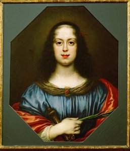 Vittoria della Rovere, datter af Federigo Ubaldo af Urbino, gift med storhertug Ferdinand II af Toscana, som den hellige Katharina (olie på lærred) af Carlo Dolci