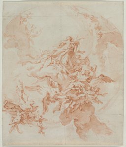 Jomfruens antagelse, ca. 1754.