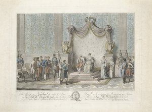 Prins af Neuchâtel for Maria Louise af Østrig af Carlo Lasinio