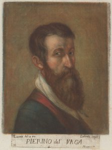 Pierino del Vaga af Carlo Lasinio, after Perino del Vaga