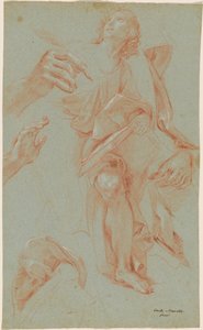 Studier af Sankt Jakob den Store af Carlo Maratta