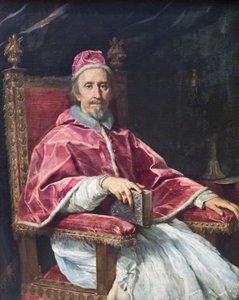 Portræt af Clemens IX af Carlo Maratta or Maratti
