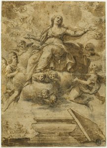 Jomfruens antagelse af Carlo Maratti