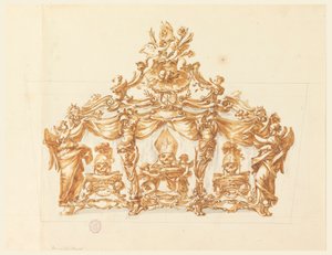 En relikvie for tre kranier af Carlo Marchionni
