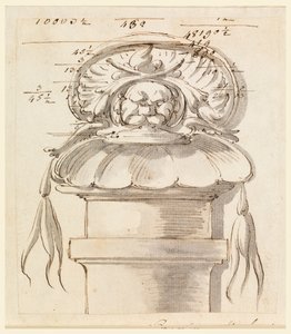 Arkitektonisk ornament. af Carlo Marchionni