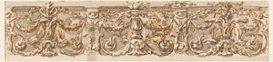 Design til en frise af Carlo Marchionni