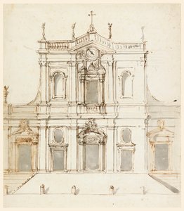 Facade med Albani-våben