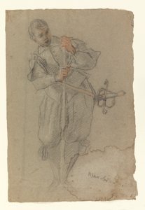 Soldat læsser sin pistol af Carlo Marchionni