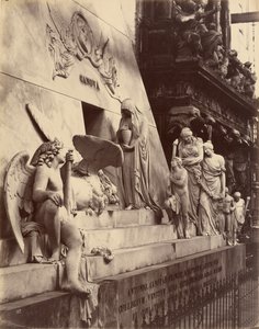 Monument for Canova, Frari-kirken, Venedig af Carlo Naya