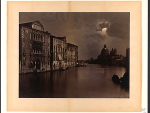 [Natudsigt over Canal Grande, Venedig] af Carlo Naya