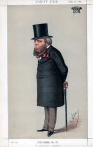 En konservativ religionsforsker, 1871. af Carlo Pellegrini