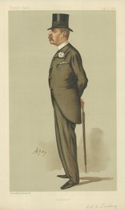 Oberst Cuthbert Larking af Carlo Pellegrini