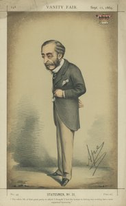 Lord Carnarvon af Carlo Pellegrini