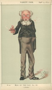 Mr. Anthony Trollope, A novelist, 5. april 1873, Vanity Fair tegneserie