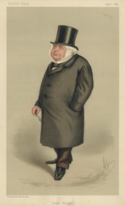 Mr John Bright af Carlo Pellegrini