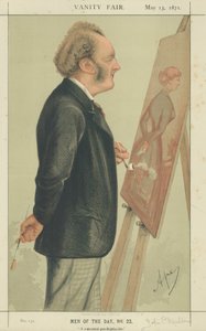John Everett Millais af Carlo Pellegrini