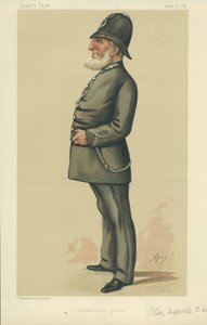 Politiinspektør Ebenezer Denning af Carlo Pellegrini