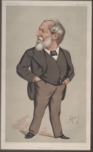 Robert Browning, Vanity Fair, 1875-11-20 af Carlo Pellegrini