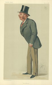 Sir Matthew Ridley, tidligere embedsmand, 23. juli 1881, tegneserie af Vanity Fair af Carlo Pellegrini