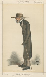 The Diogenes of the Modern Corinthians uden hans badekar, Thomas Carlyle (Vanity Fair-serien)