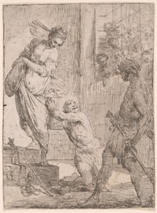 Johannes Døberens martyrium af Carlo Saraceni