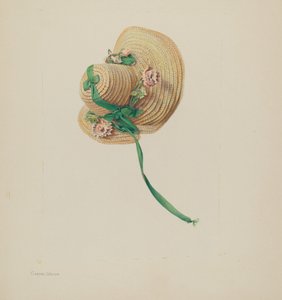 Dukkes halmhjelm af Carmel Wilson