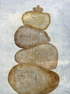 Stablede Zen-sten af Carolina Gårdheim