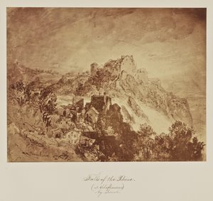 Rhinens vandfald. (ved Schafhausen.) af Turner. af Caroline Bertolacci