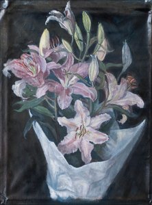 Lillies fra markedet, 2008 af Caroline Hervey Bathurst