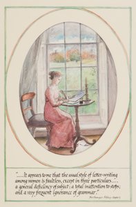 The Art of Letter Writing, 2007 (wc på papir) af Caroline Hervey Bathurst