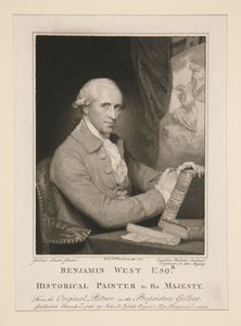 Benjamin West Esq.r / Hans Majestæts historiemaler af Caroline Watson