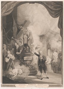 Garrick, der taler om jubilæet af Caroline Watson