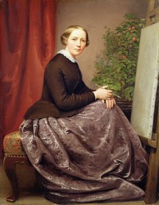 Selvportræt, 1855