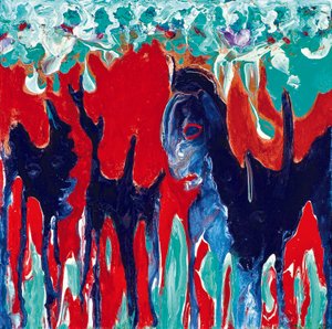 Mutant Beasts, 2011 (akryl på lærred)