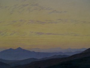Tysk: Kæmpebjergene Kæmpebjergene af Caspar David Friedrich