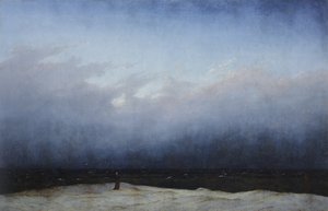 Tysk: Der Mönch am Meer Munken ved havet af Caspar David Friedrich
