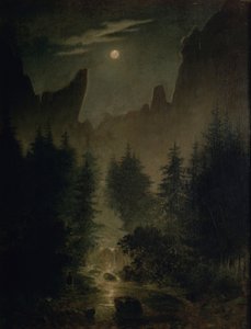 Tysk: Uttewalder Grund af Caspar David Friedrich