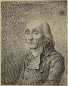 Portræt af præsterErnst Theodor Johann Brückner af Caspar David Friedrich