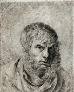 Selvportræt af Caspar David Friedrich