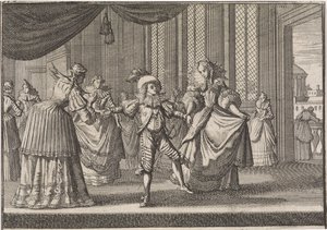 Uddannelse af Balthazar Karel, den ældste søn af kong Philip IV, 1642 af Caspar Luyken (attributed to)