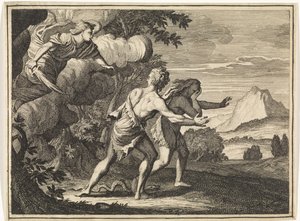 Udvisning fra paradis af Caspar Luyken