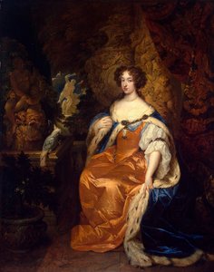 Portræt af dronning Mary II af England