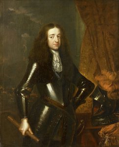 Portræt af Willem III (1650-1702), Prins af Orange og siden 1689, konge af England af Caspar Netscher