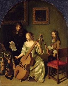 Basviolspilleren, 1665