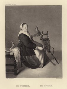Spinneren af Caspar Netscher