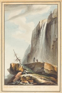 Cascade dessus Wasserberg (vandfald over Wasserberg)