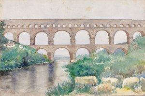 Akvædukt, n.d. af Cass Gilbert