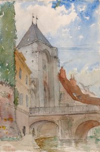 Bro ved Moret, Frankrig af Cass Gilbert